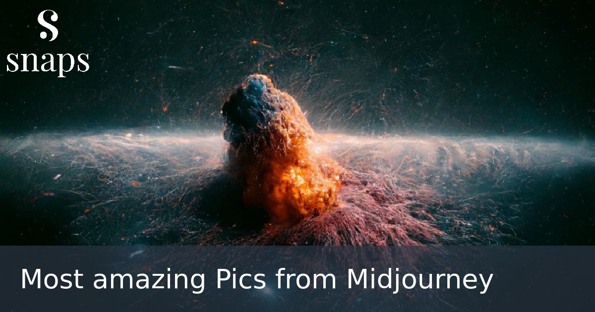 Most amazing Pics from Midjourney