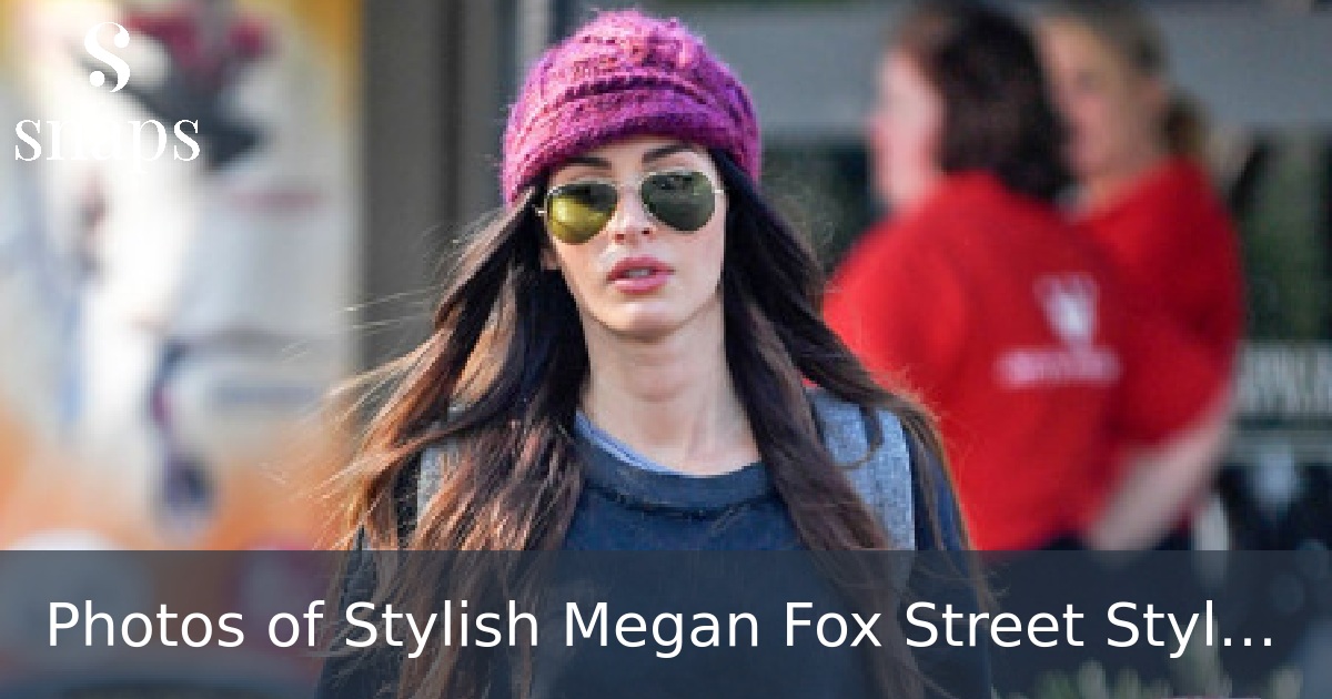 Photos of Stylish Megan Fox Street Style In New York