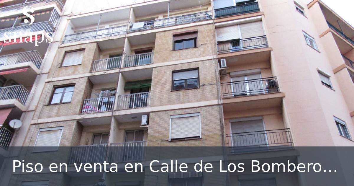 Piso en venta en Calle de Los Bomberos, Linares, Jaén