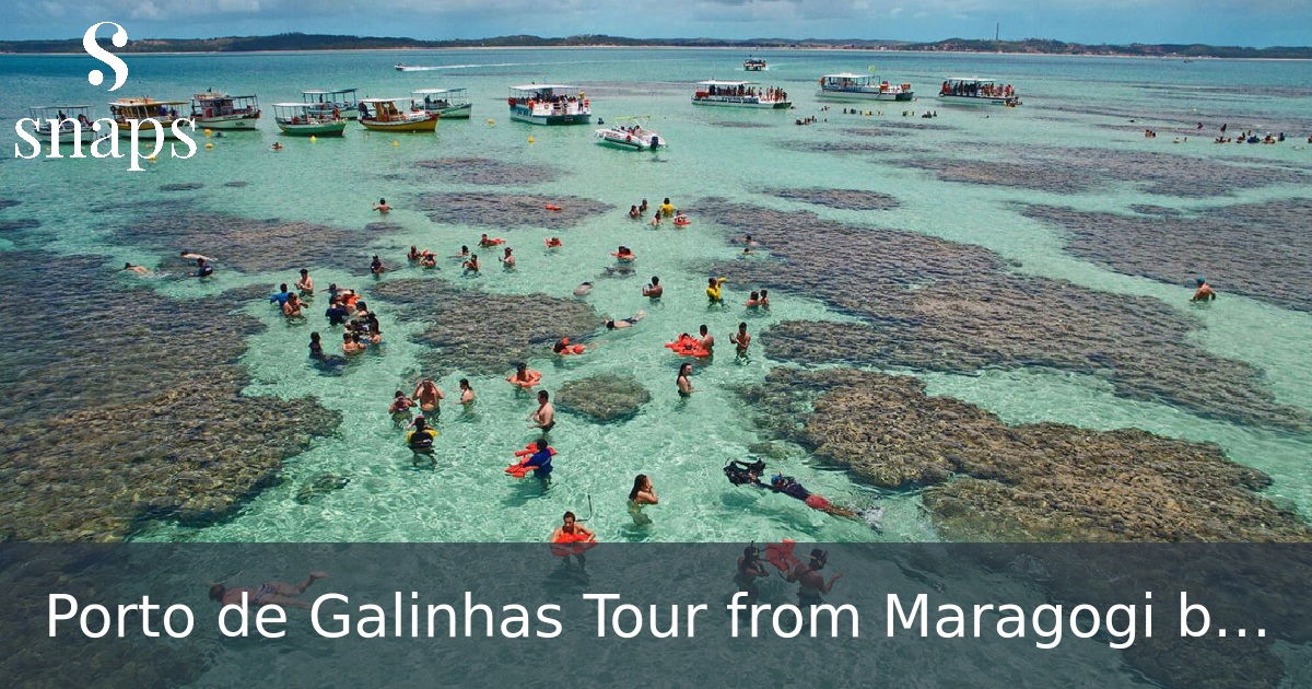 Porto de Galinhas Tour from Maragogi by Costazul Turismo