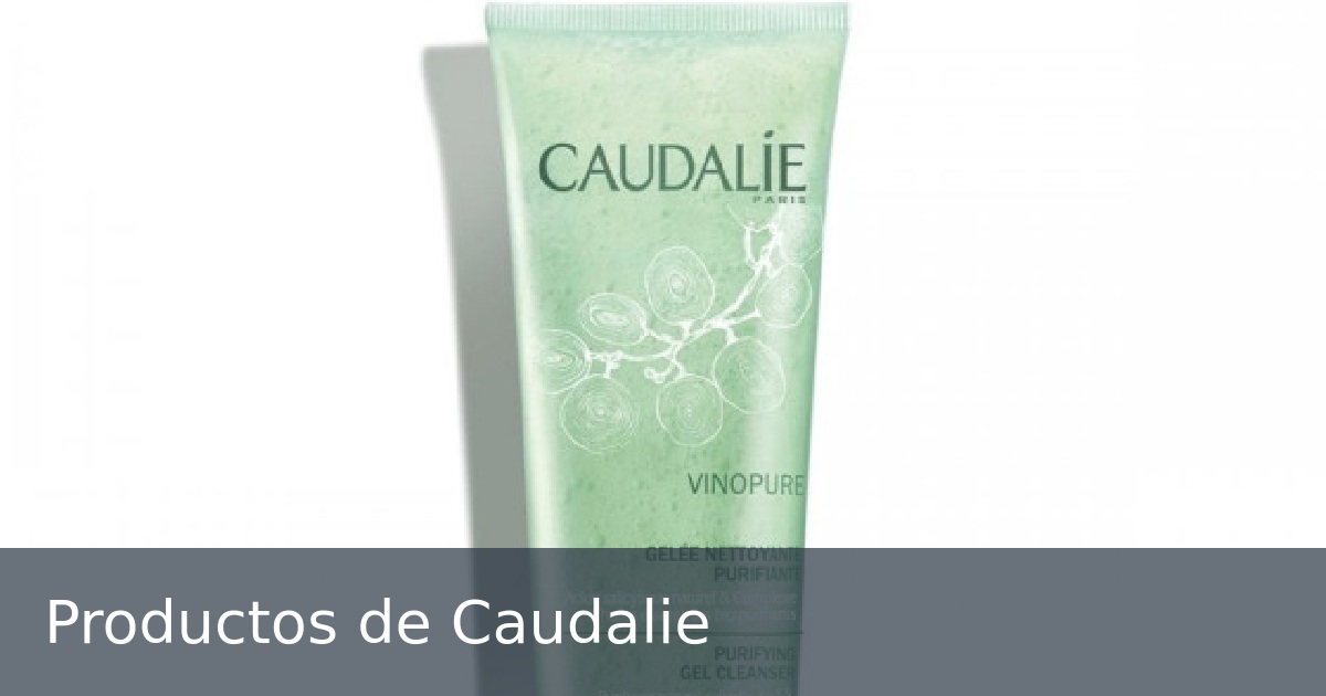 Productos de Caudalie