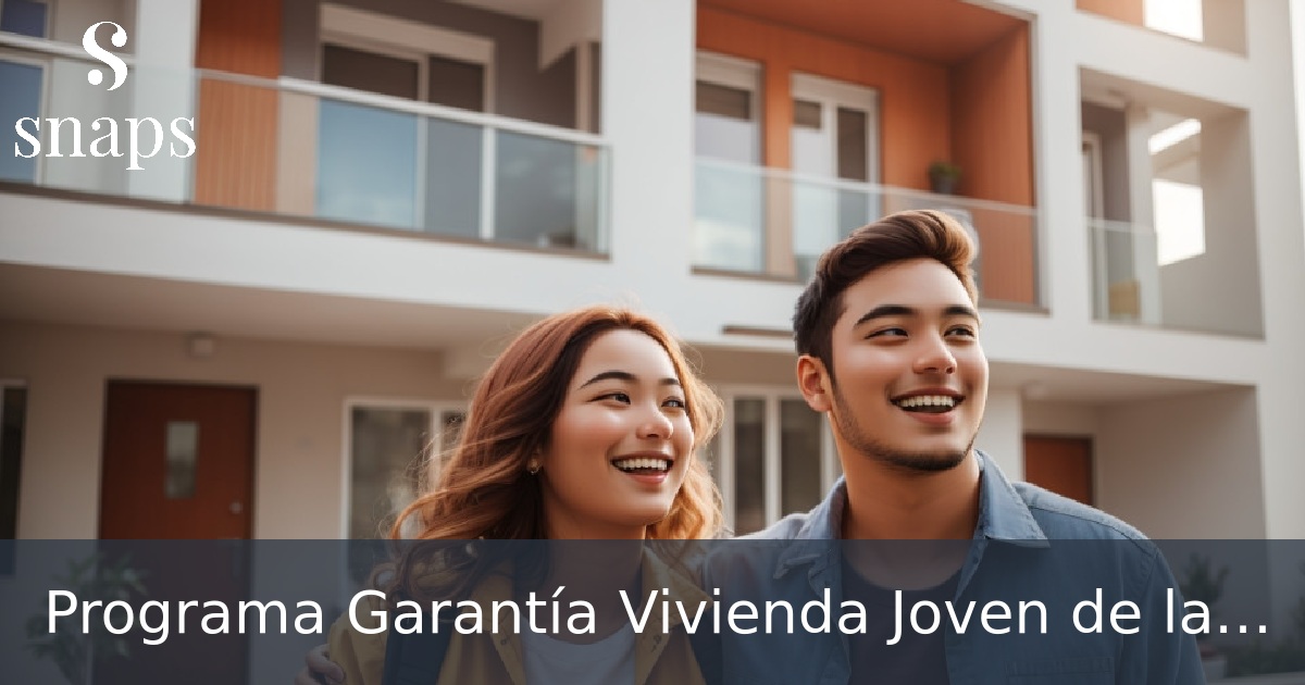 Programa Garantía Vivienda Joven de la Junta de Andalucía