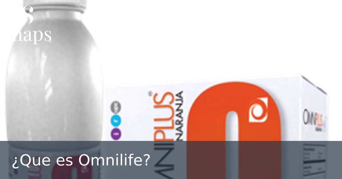 ¿Que es Omnilife?
