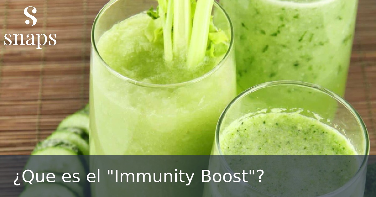 ¿Que es el "Immunity Boost"?