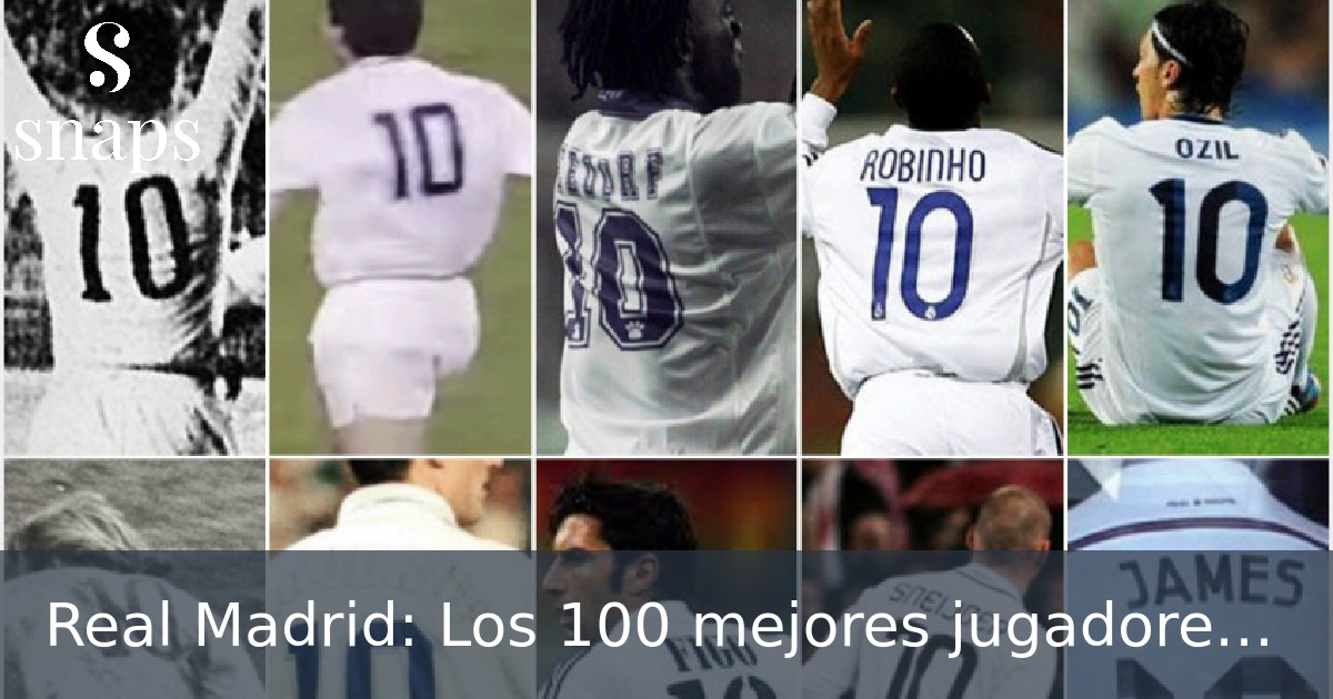 Real Madrid: Los 100 mejores jugadores de la historia del Clásico