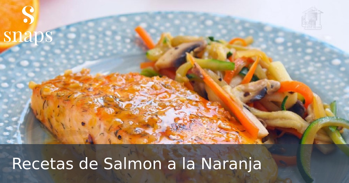 Recetas de Salmon a la Naranja