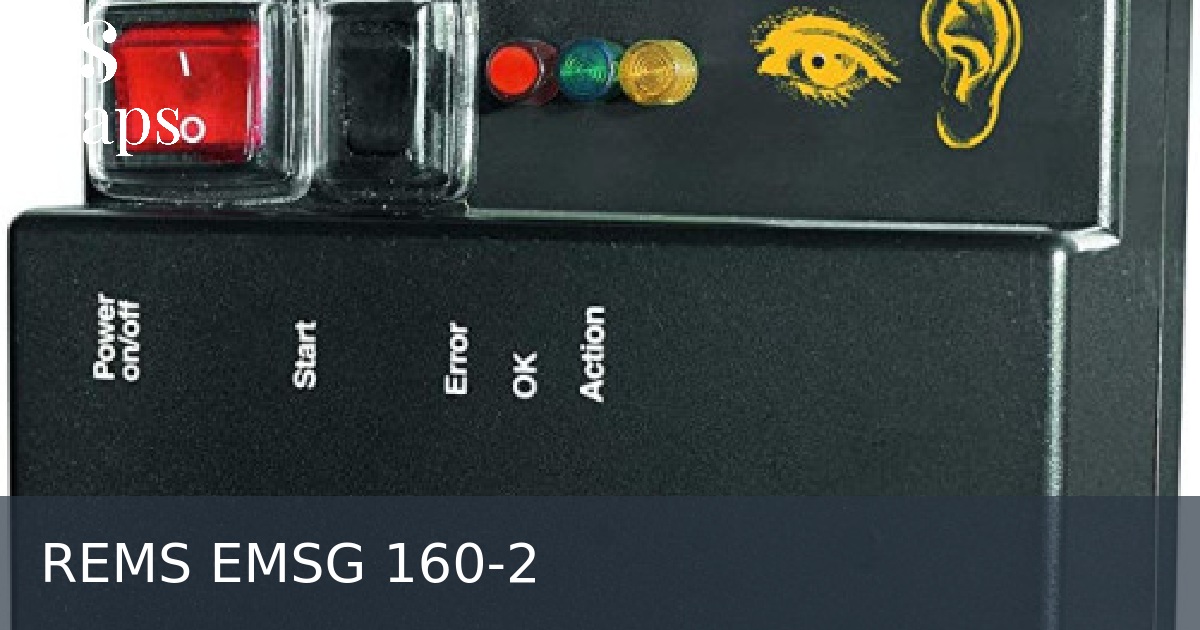 REMS EMSG 160-2