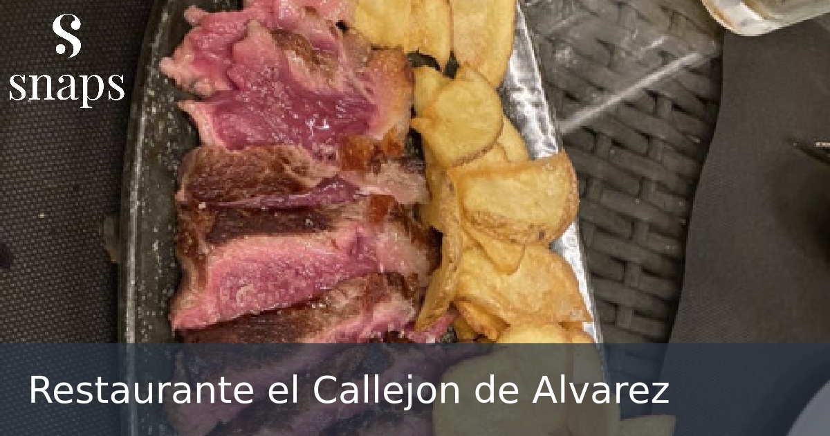 Restaurante el Callejon de Alvarez