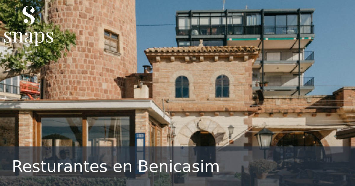 Resturantes en Benicasim