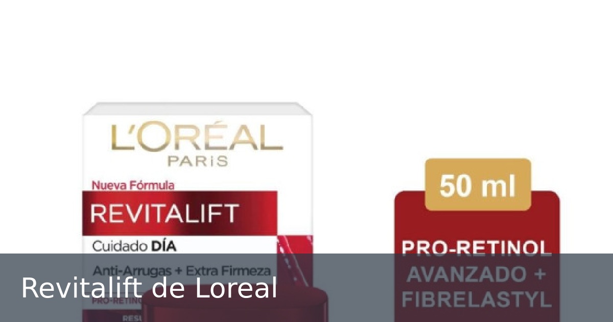 Revitalift de Loreal