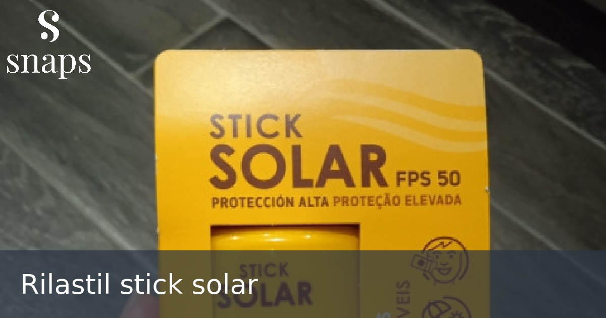 Rilastil stick solar