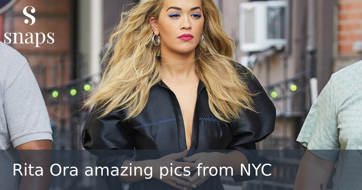 Rita Ora amazing pics from NYC