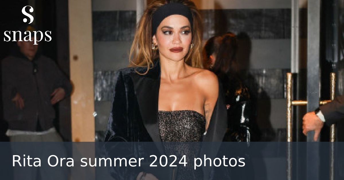 Rita Ora summer 2024 photos