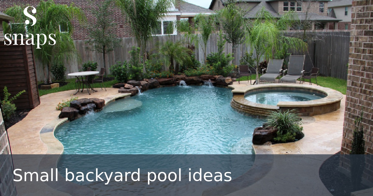 Small backyard pool ideas
