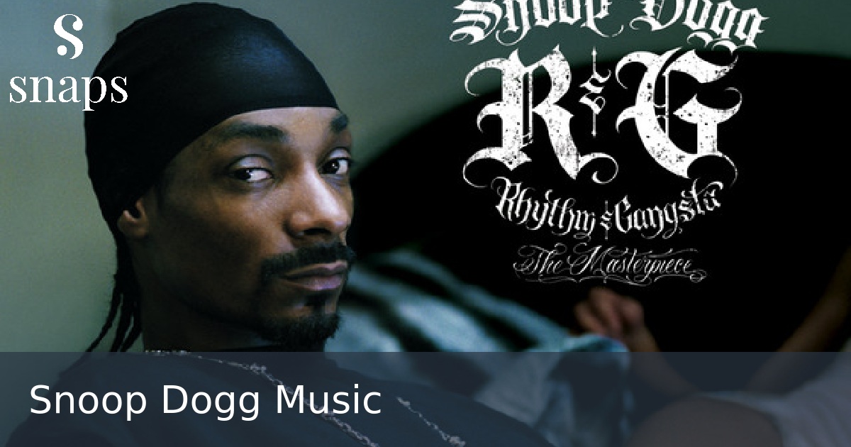 Snoop Dogg Music
