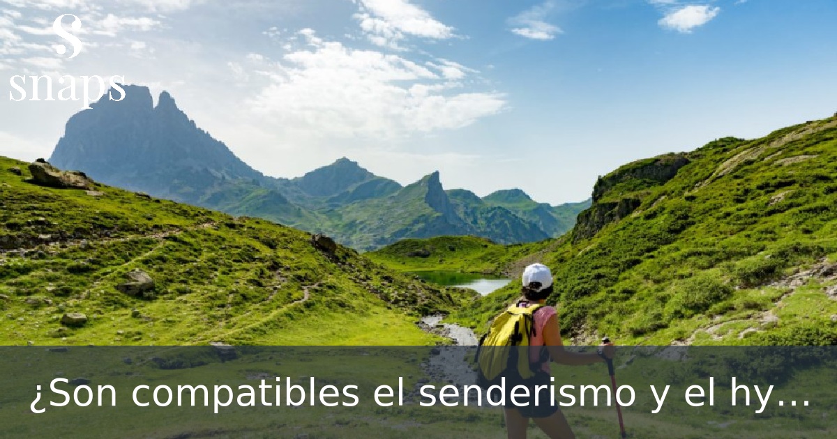 ¿Son compatibles el senderismo y el hydrospeed?