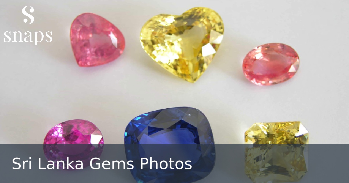 Sri Lanka Gems Photos