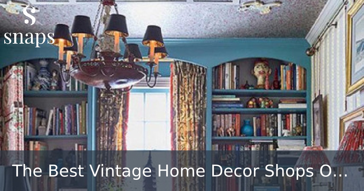 The Best Vintage Home Decor Shops On Etsy (2024)