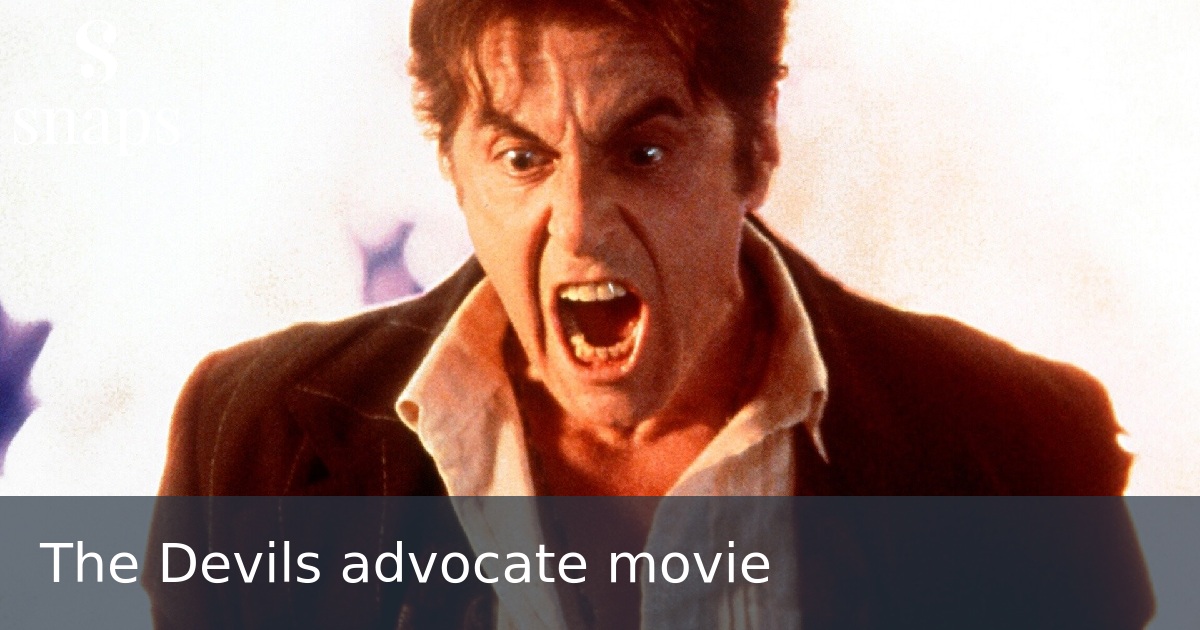 The Devils advocate movie