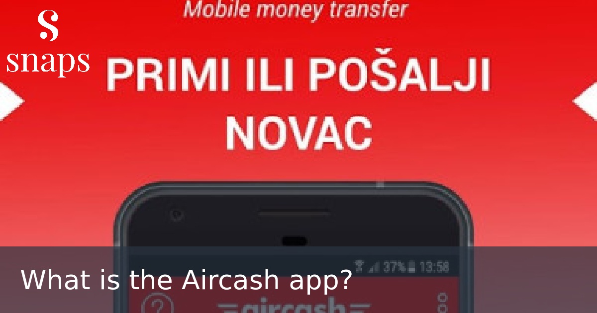 What is the Aircash app?